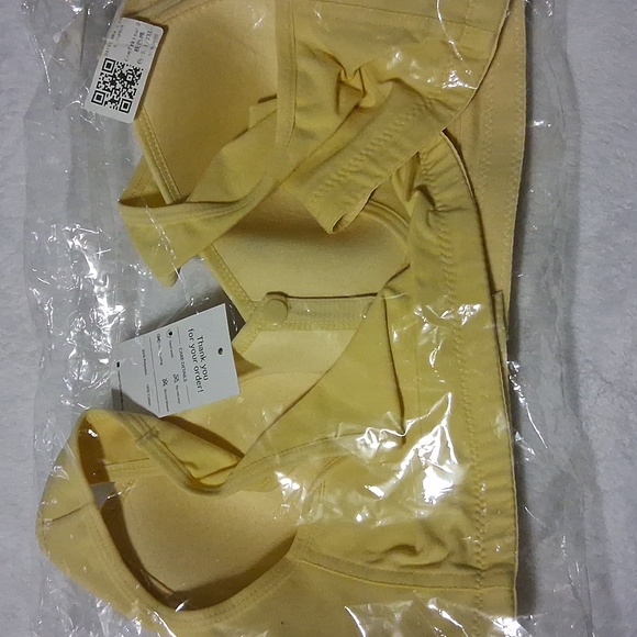 wireless Yellow Bra - Picture 4 of 5
